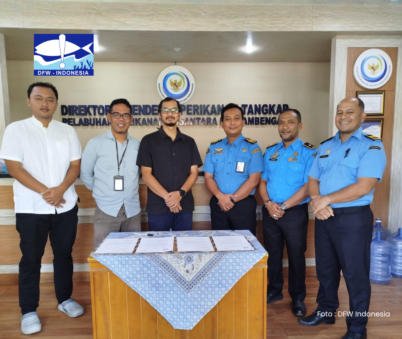 Menuju Pelabuhan Inklusif, DFW Indonesia Kerjasama dengan PPN Pengambengan